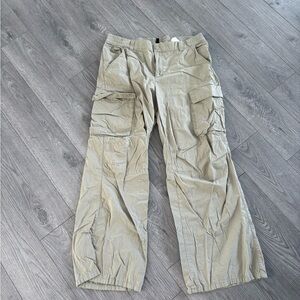 Women green Cargo Pants